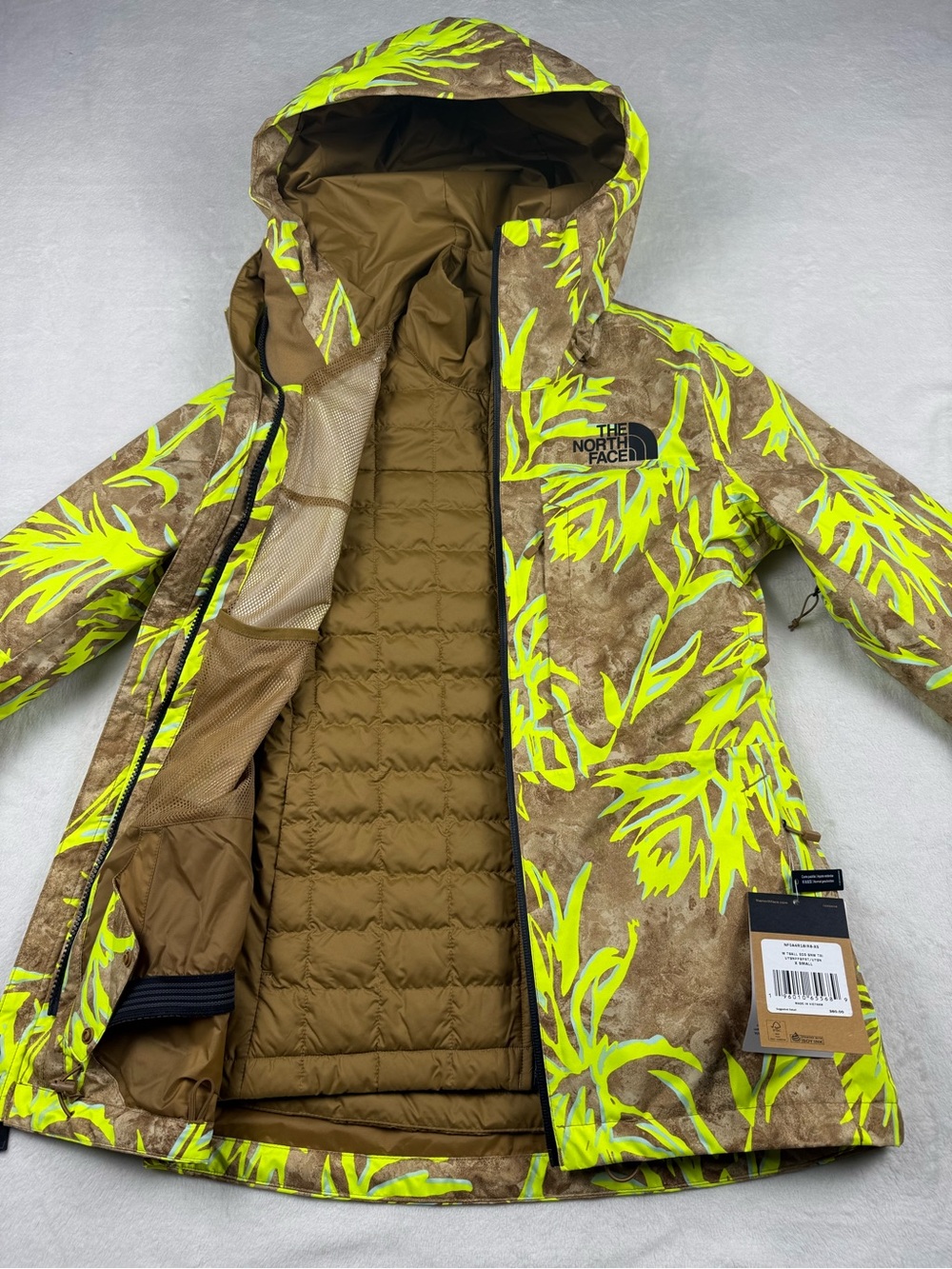 The North Face 3in1 Insulated Triclimate Ski Jacket ThermoBall Eco Snow Women XS